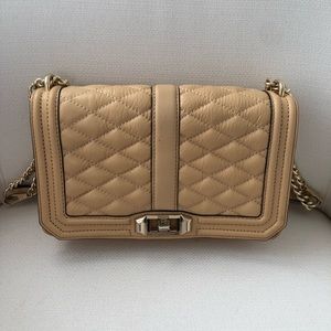 Rebecca Minkoff quilted love leather bag